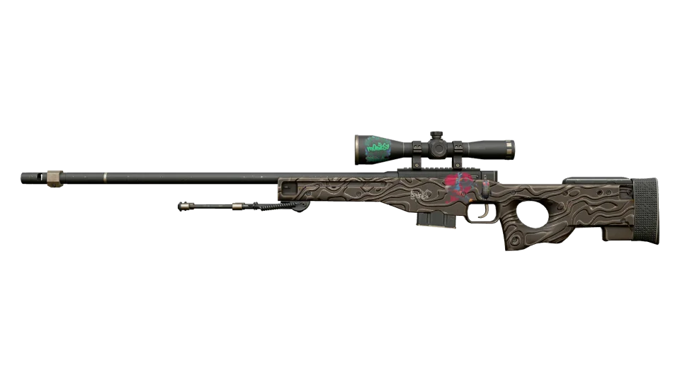 AWP | Black Nile (Well-Worn) thumbnail