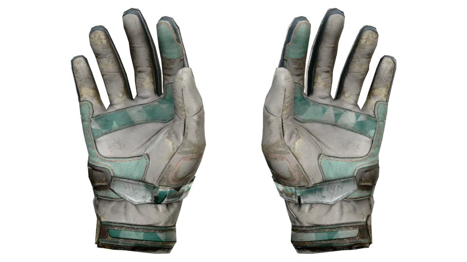 ★ Moto Gloves | Spearmint (Battle-Scarred) thumbnail
