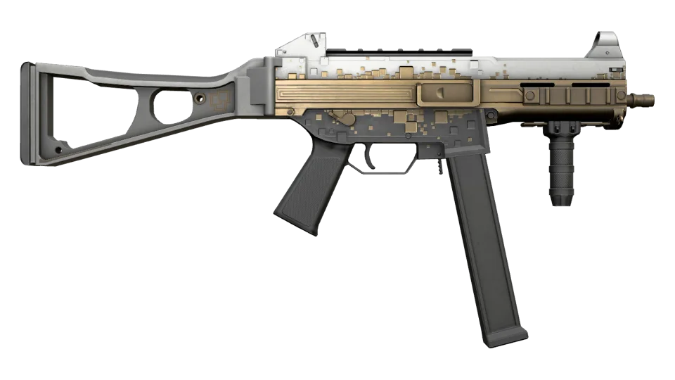 صورة مصغرة لـ UMP-45 | Gold Bismuth (Factory New)