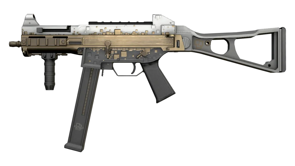 صورة مصغرة لـ UMP-45 | Gold Bismuth (Factory New)