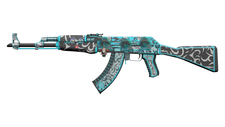 StatTrak™ AK-47 | Frontside Misty (Factory New)