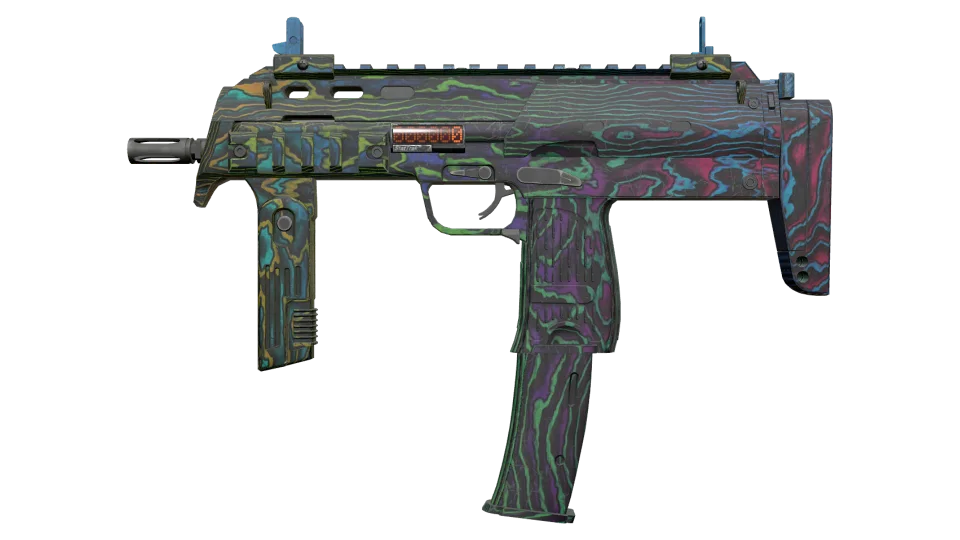 StatTrak™ MP7 | Neon Ply (Battle-Scarred)