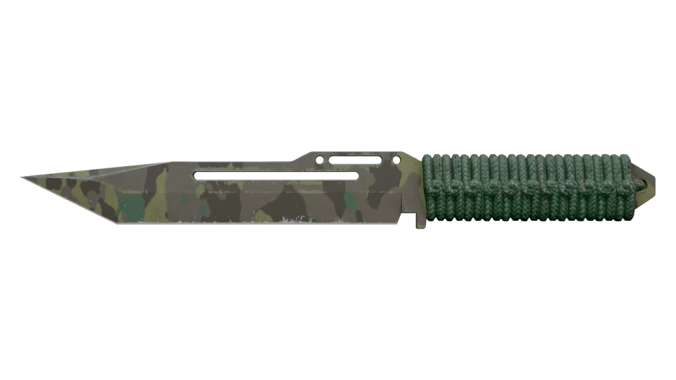 ★ Paracord Knife | Boreal Forest (Well-Worn)