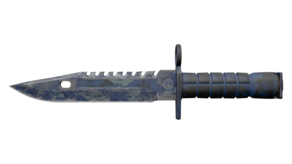 ★ M9 Bayonet | Bright Water (Battle-Scarred)
