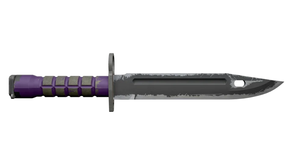 ★ Bayonet | Ultraviolet (Well-Worn) thumbnail