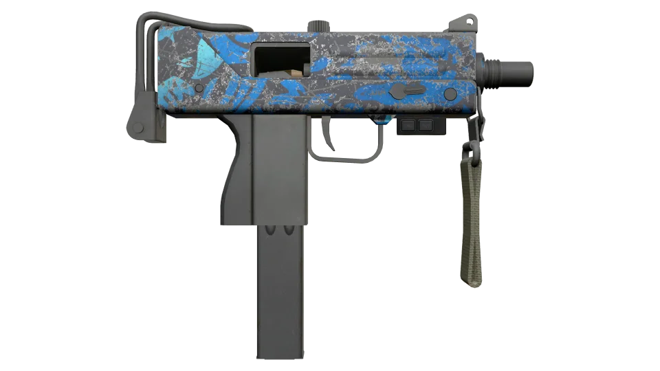 StatTrak™ MAC-10 | Oceanic (Battle-Scarred) thumbnail