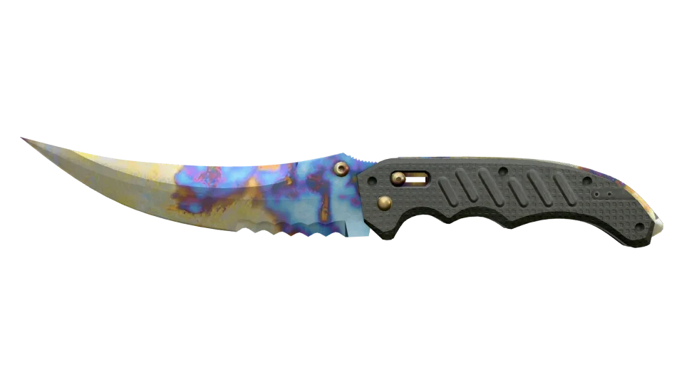 ★ Flip Knife | Case Hardened (Minimal Wear)