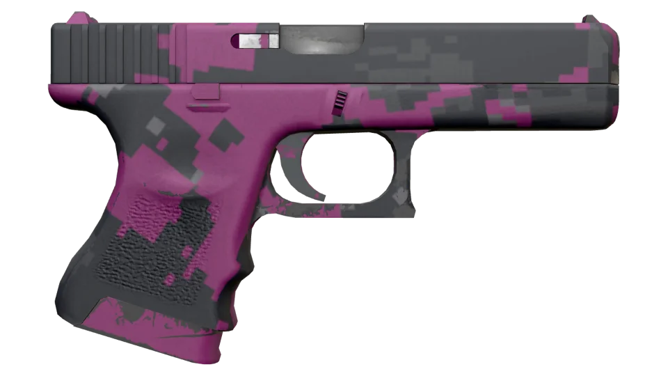 Glock-18 | Pink DDPAT (Minimal Wear) thumbnail