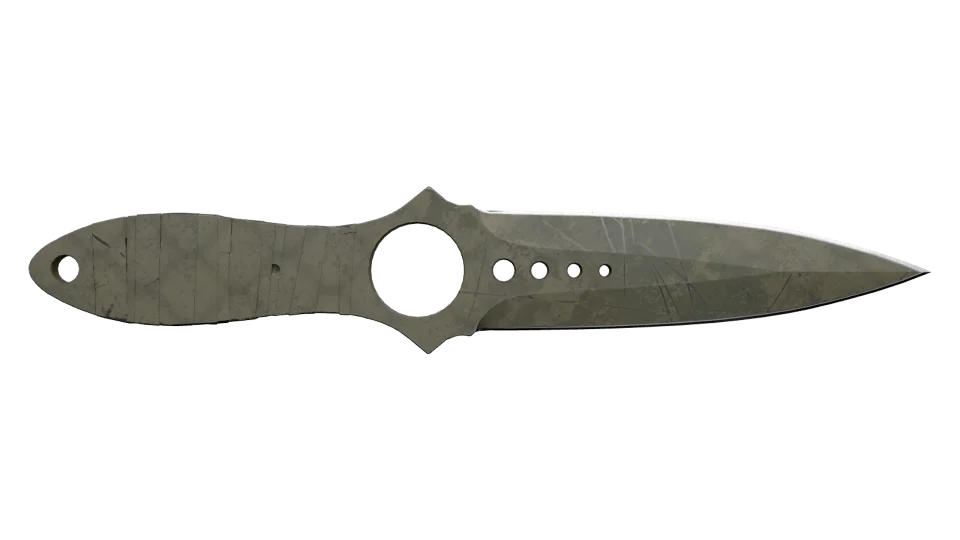 ★ Skeleton Knife | Safari Mesh (Battle-Scarred) thumbnail