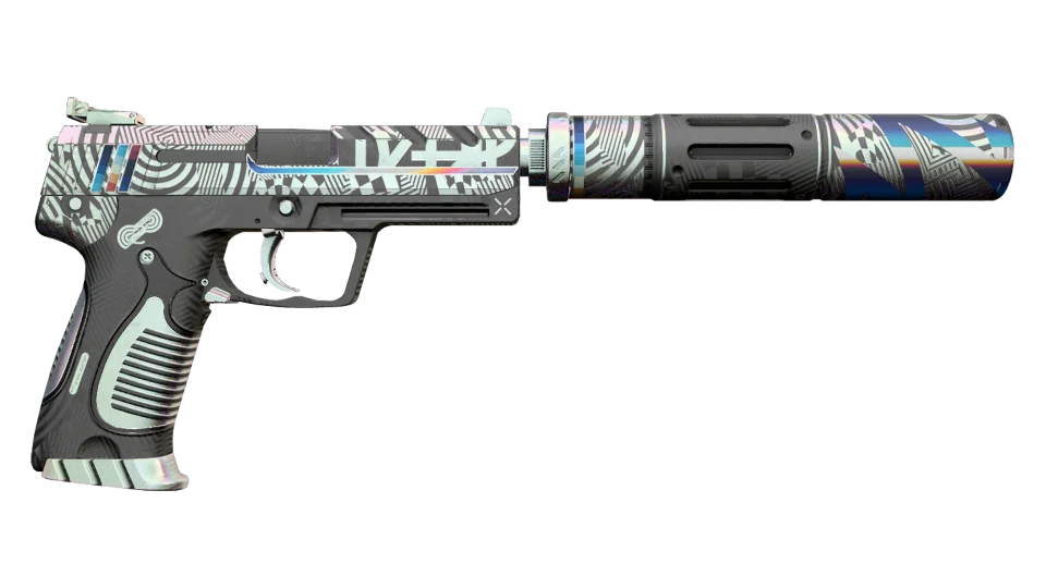 Vorschau von USP-S | Spiral Glitch (Factory New)