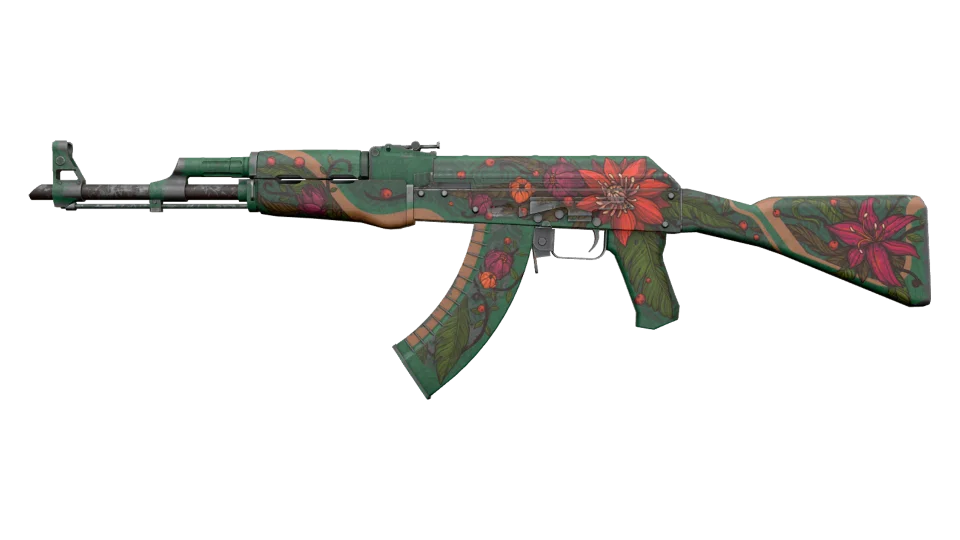 AK-47 | Wild Lotus (Well-Worn) thumbnail