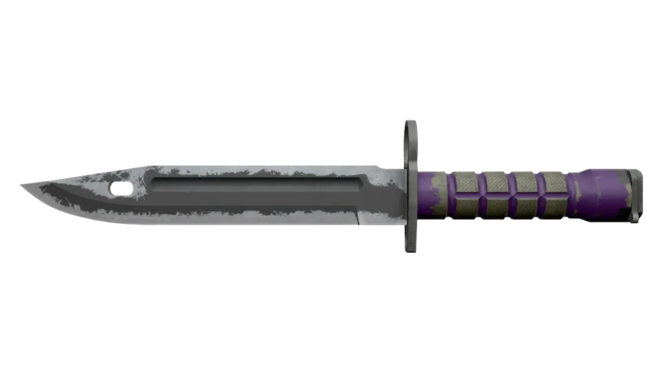 ★ Bayonet | Ultraviolet (Battle-Scarred)