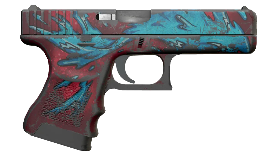 Glock-18 | Water Elemental (Battle-Scarred) thumbnail