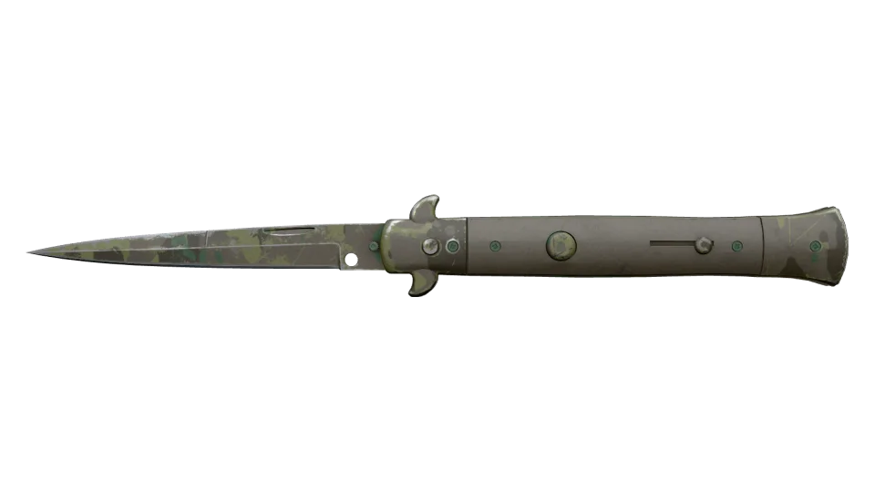 ★ Stiletto Knife | Boreal Forest (Battle-Scarred)