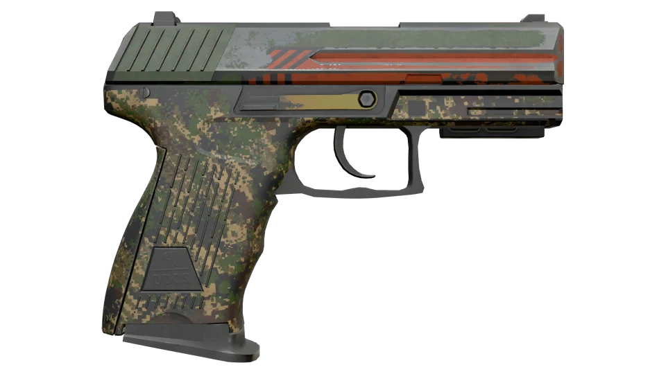 StatTrak™ P2000 | Woodsman (Battle-Scarred) thumbnail