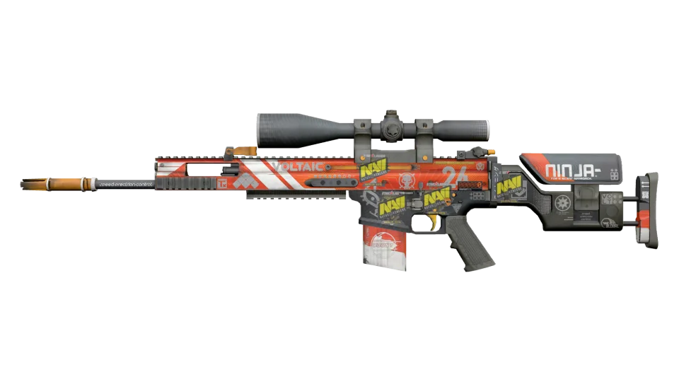 StatTrak™ SCAR-20 | Bloodsport (Factory New) thumbnail