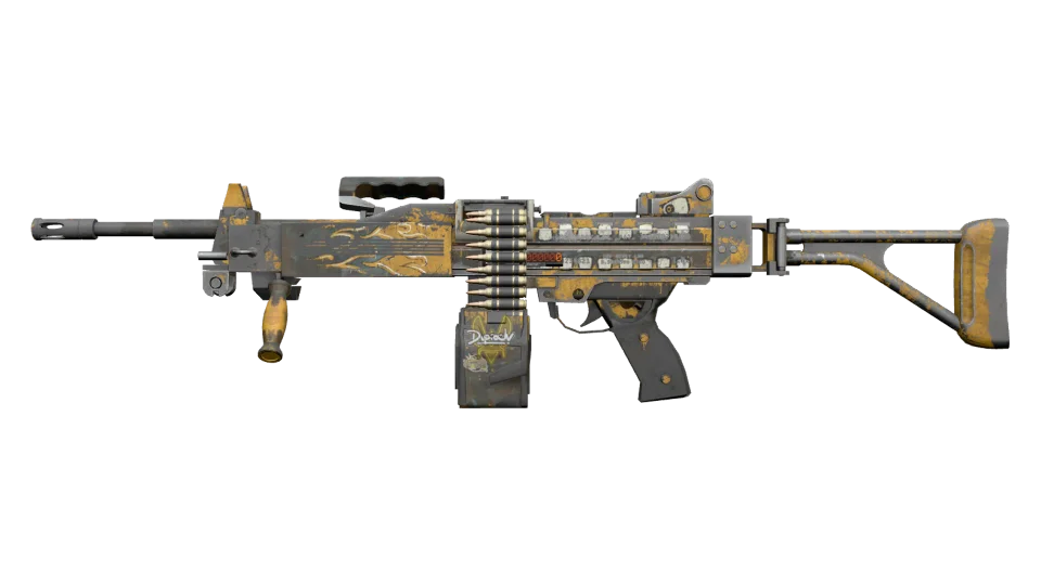 StatTrak™ Negev | Loudmouth (Battle-Scarred) thumbnail