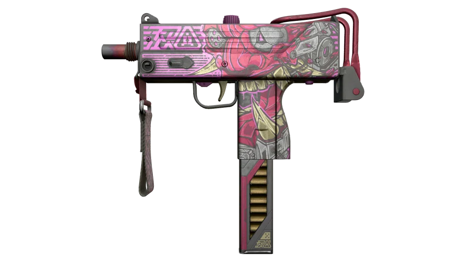 MAC-10 | Saibā Oni (Battle-Scarred)
