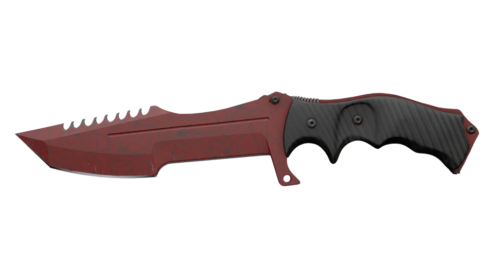 ★ Huntsman Knife | Crimson Web (Minimal Wear) thumbnail