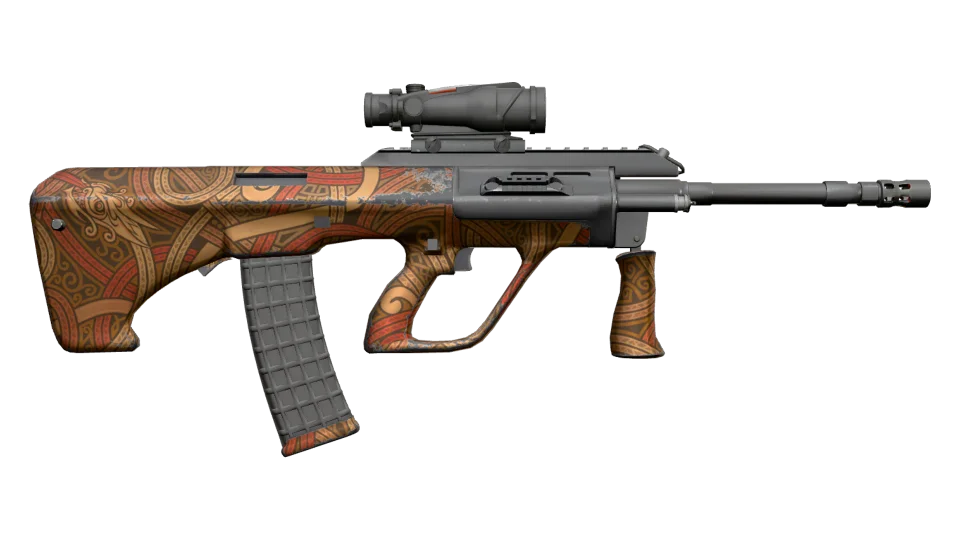 AUG | Flame Jörmungandr (Minimal Wear) thumbnail