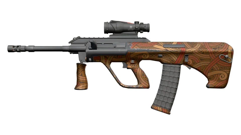 AUG | Flame Jörmungandr (Minimal Wear) thumbnail