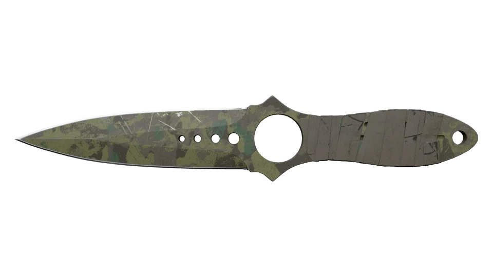 ★ Skeleton Knife | Boreal Forest (Battle-Scarred)