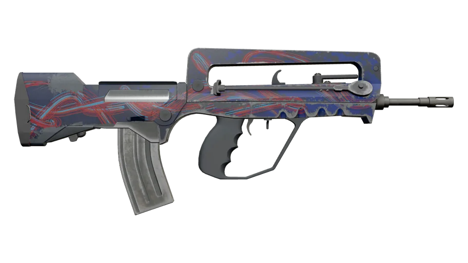 StatTrak™ FAMAS | Afterimage (Field-Tested) thumbnail