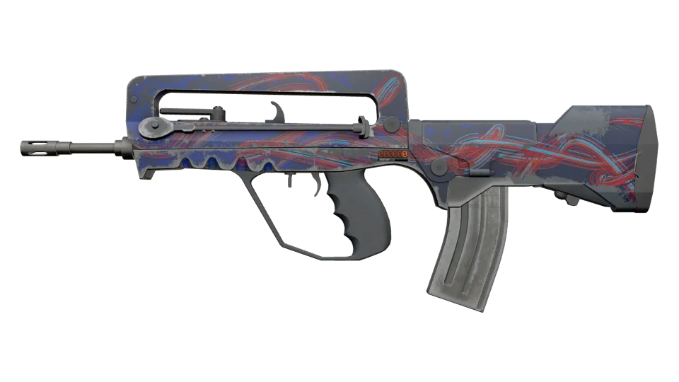 StatTrak™ FAMAS | Afterimage (Field-Tested)