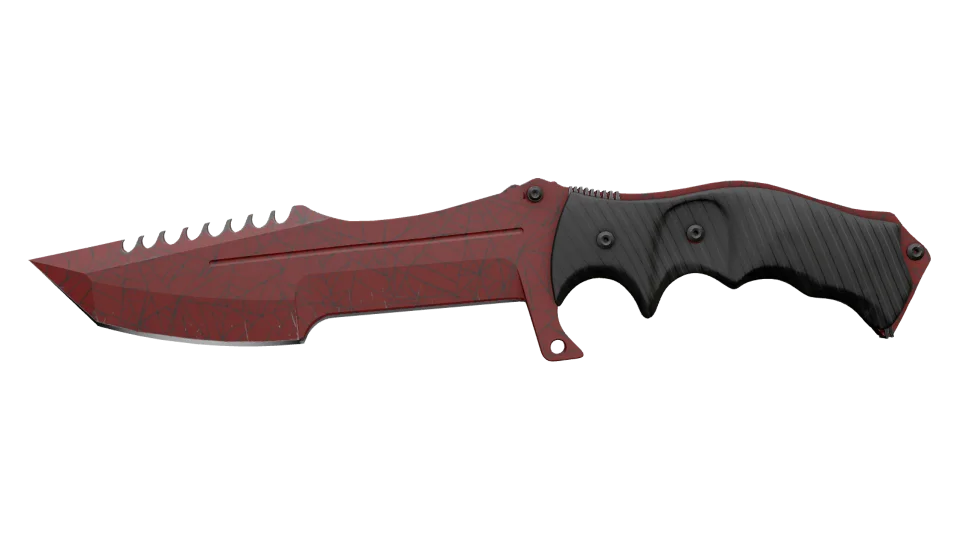 ★ Huntsman Knife | Crimson Web (Minimal Wear)