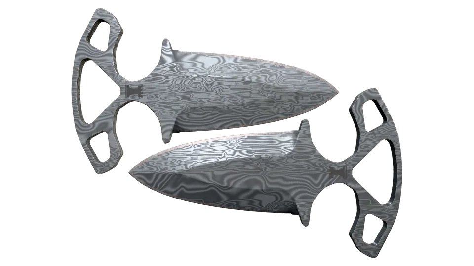 ★ Shadow Daggers | Damascus Steel (Field-Tested)