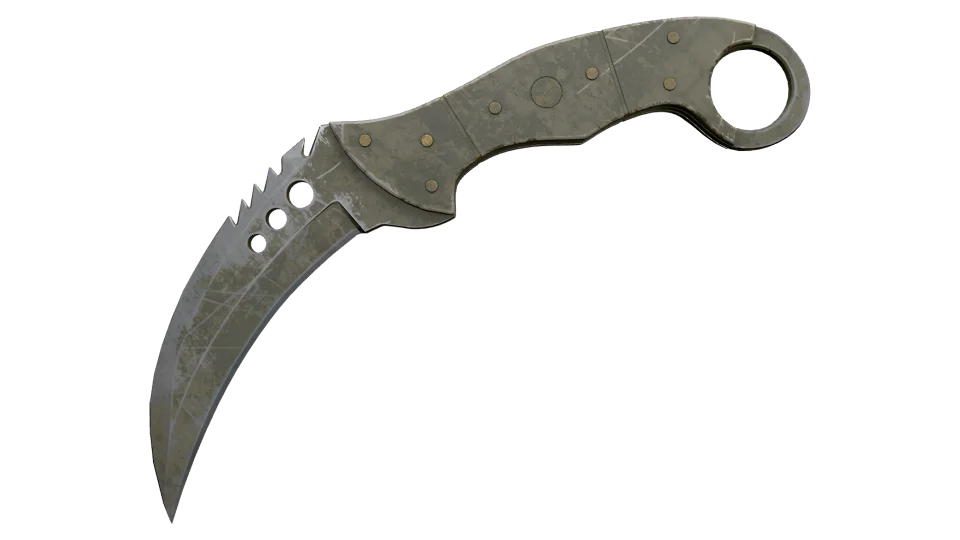 ★ Talon Knife | Safari Mesh (Battle-Scarred)