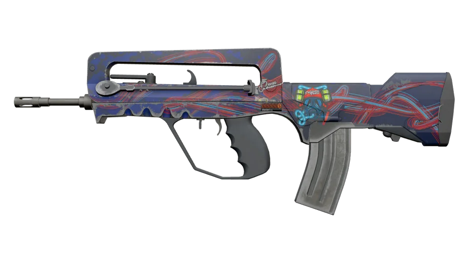 StatTrak™ FAMAS | Afterimage (Field-Tested)