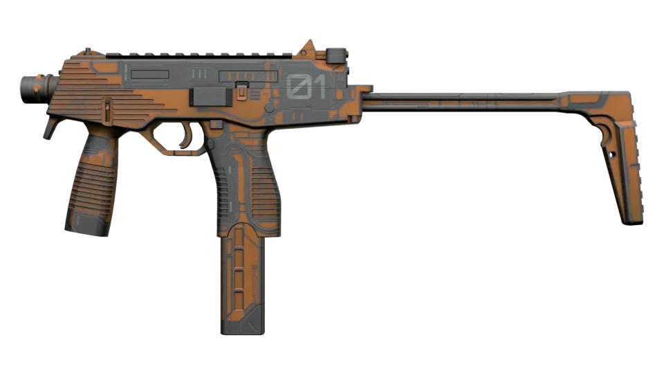 MP9 | Modest Threat (Minimal Wear)