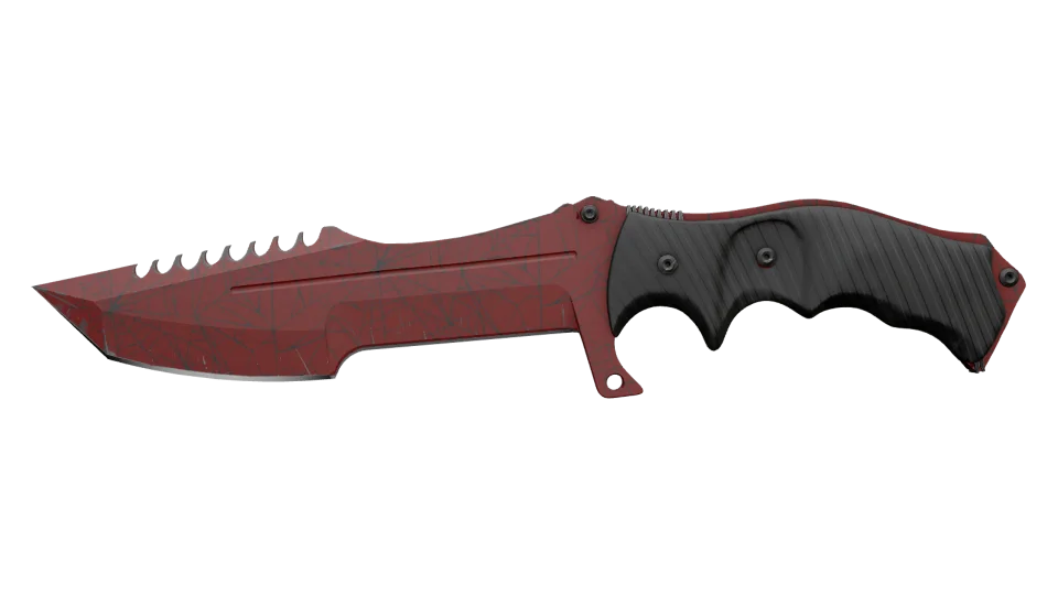 ★ Huntsman Knife | Crimson Web (Minimal Wear)