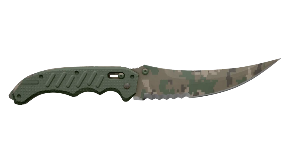 Miniature de ★ Flip Knife | Forest DDPAT (Minimal Wear)