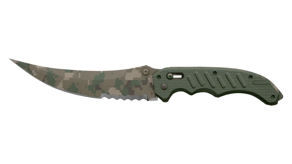 Miniature de ★ Flip Knife | Forest DDPAT (Minimal Wear)