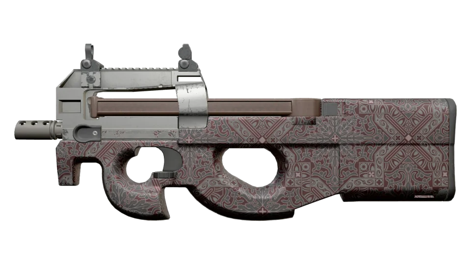 P90 | Baroque Red (Minimal Wear)