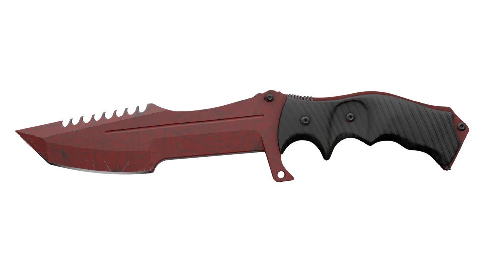 ★ Huntsman Knife | Crimson Web (Minimal Wear)