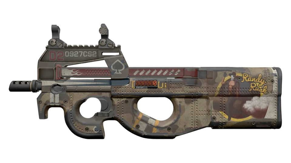 StatTrak™ P90 | Randy Rush (Battle-Scarred)