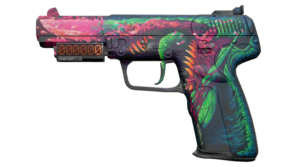 StatTrak™ Five-SeveN | Hyper Beast (Field-Tested) thumbnail