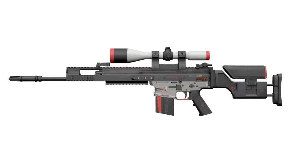 StatTrak™ SCAR-20 | Cyrex (Minimal Wear)