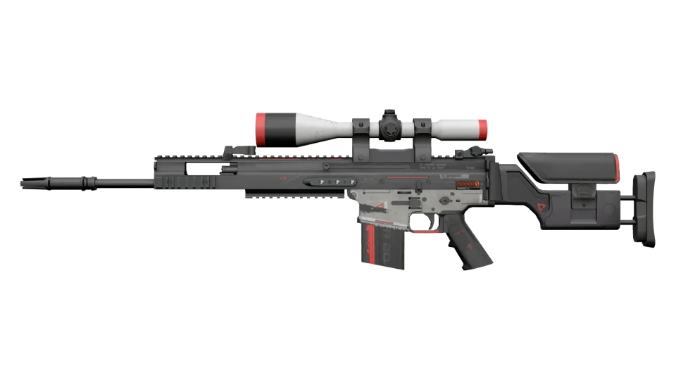 StatTrak™ SCAR-20 | Cyrex (Minimal Wear)