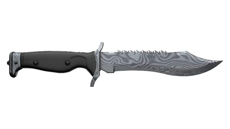 Miniatura de ★ Bowie Knife | Damascus Steel (Field-Tested)