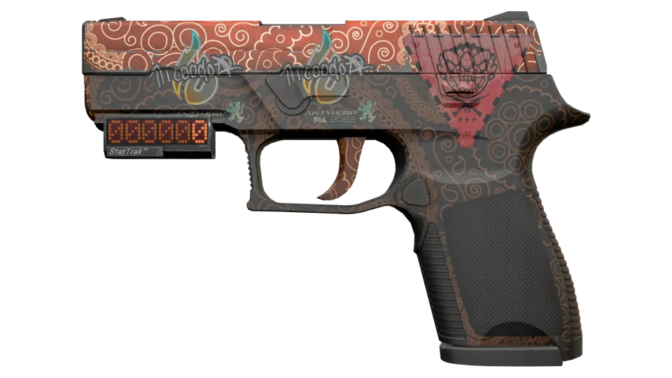Vorschau von StatTrak™ P250 | Mehndi (Field-Tested)