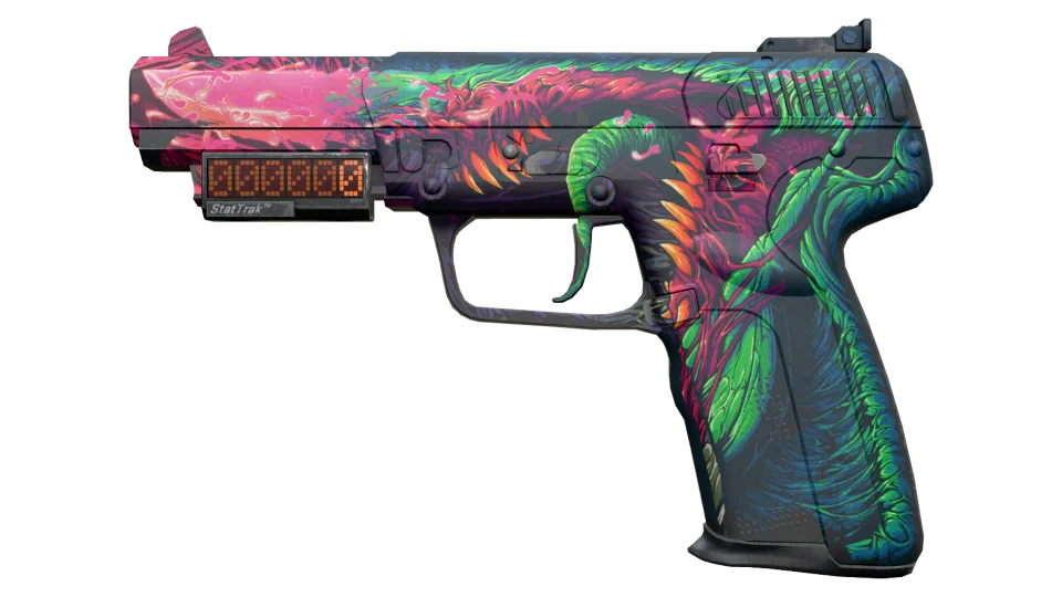 StatTrak™ Five-SeveN | Hyper Beast (Field-Tested) thumbnail