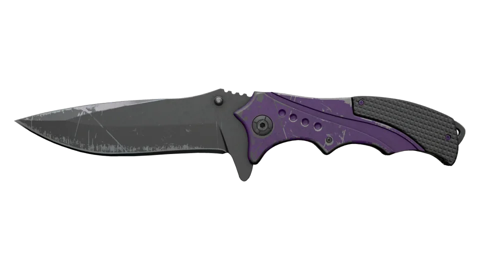 ★ StatTrak™ Nomad Knife | Ultraviolet (Battle-Scarred)
