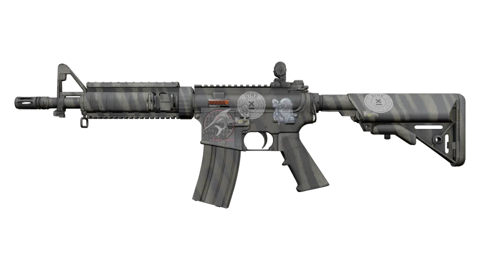 StatTrak™ M4A4 | Faded Zebra (Factory New)