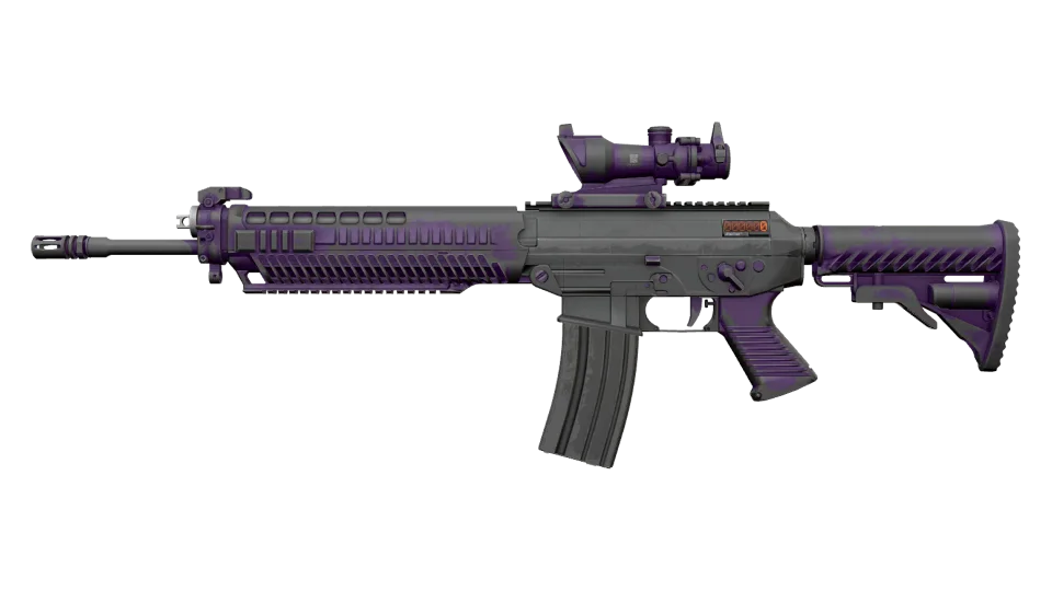 StatTrak™ SG 553 | Ultraviolet (Battle-Scarred) thumbnail