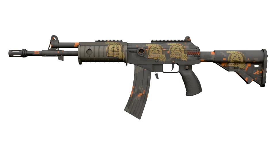StatTrak™ Galil AR | Orange DDPAT (Minimal Wear) thumbnail