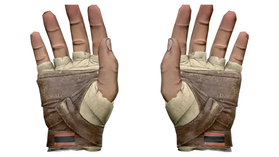 ★ Hand Wraps | Leather (Well-Worn) thumbnail